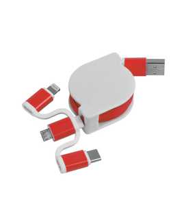 Nabíjací kábel > červená