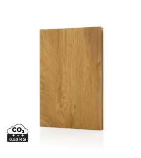 Zápisník Kavana A5 s tvrdým obalom v dekore dreva > hnedá