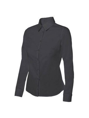 Dámska košeľa (VELILLA WOMEN'S LS STRETCH SHIRT) > čierna > 2XL