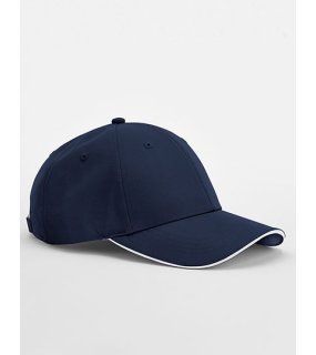 Unisex šiltovka (Beechfield Team Sports-Tech Cap) > modrá / biela (french navy / white)