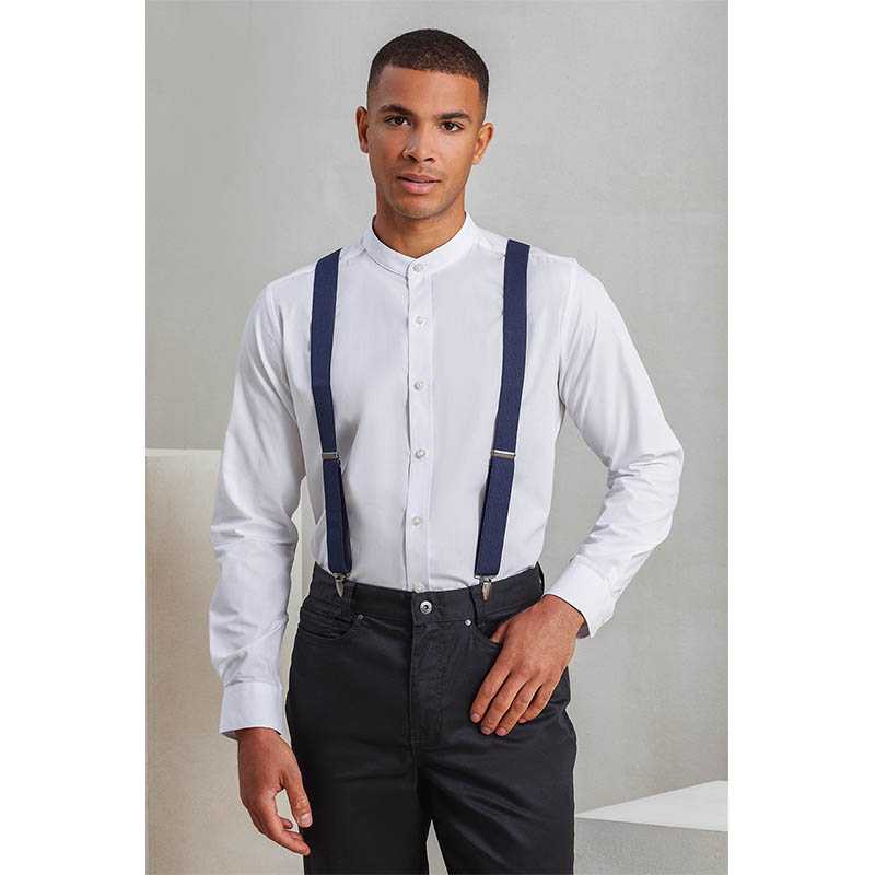 Traky (PREMIER CLIP ON TROUSER BRACES) > čierna