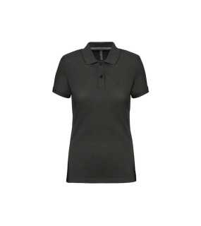 Dámska polokošeľa (LADIES' SHORT-SLEEVED POLO SHIRT) > šedá (dark) > L