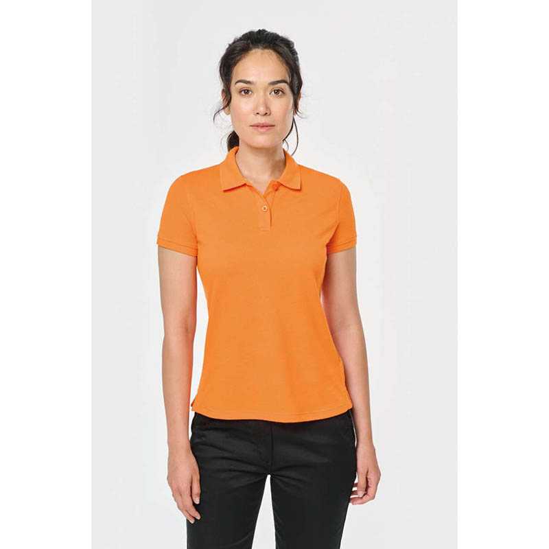 Dámska polokošeľa (LADIES' SHORT-SLEEVED POLO SHIRT) > šedá (dark) > L