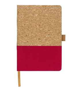 Zápisník A5 s korkom > červená