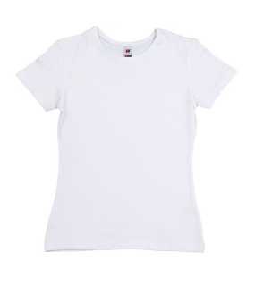 Dámske tričko (VELILLA WOMEN'S 100% COTTON T-SHIRT) > biela > M