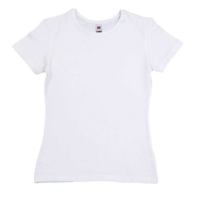 Dámske tričko (VELILLA WOMEN'S 100% COTTON T-SHIRT) > biela > S