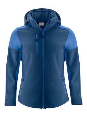 Dámska bunda (PRINTER PRIME SOFTSHELL LADY) > modrá (navy) / modrá (cobalt) > L