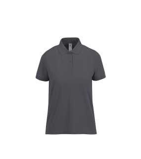 Dámska polokošeľa (B&C MY POLO 180 /WOMEN) > šedá (dark) > M