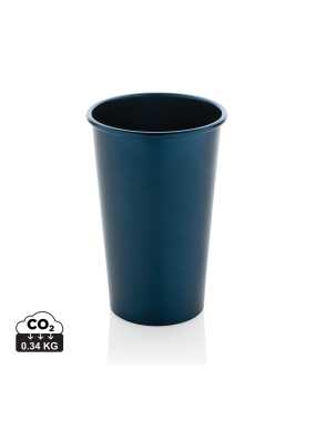 Ľahký hrnček Alo 450ml z RCS recykl. hliníka > modrá (navy)