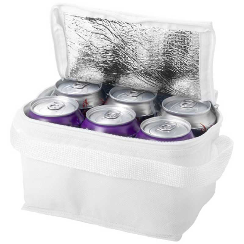 Termotaška na 6 plechoviek > biela