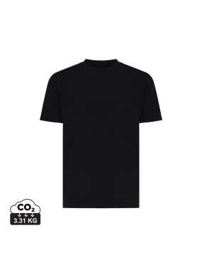 Ľahké tričko Iqoniq Sierra z recykl. bavlny > čierna > 3XL