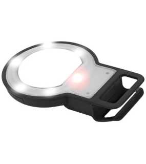Zrkadlo LED Selfie > čierna