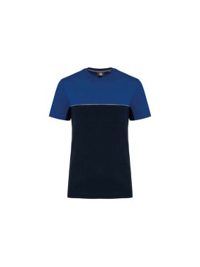 Unisex tričko(UNISEX ECO-FRIENDLY SHORT SLEEVE T-SHIRT)>modrá(navy)/modrá(royal)>XS