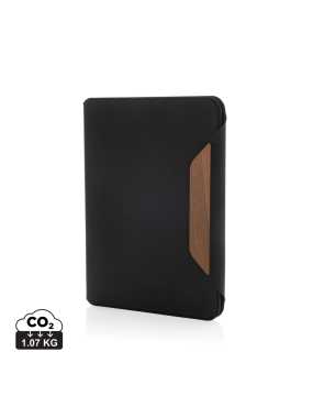 Portfólio A5 Teri z RPET AWARE™ a orechov > čierna