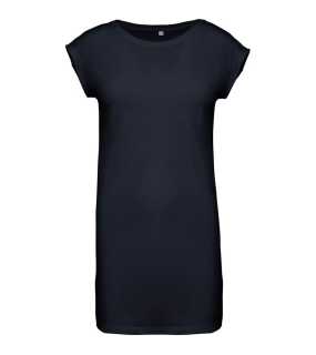 Dámske dlhé tričko (KARIBAN LADIES' LONG T-SHIRT) > modrá (navy) > S/M