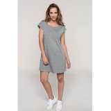 Dámske dlhé tričko (KARIBAN LADIES' LONG T-SHIRT) > šedá (light heather) > S/M