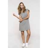 Dámske dlhé tričko (KARIBAN LADIES' LONG T-SHIRT) > šedá (light heather) > S/M