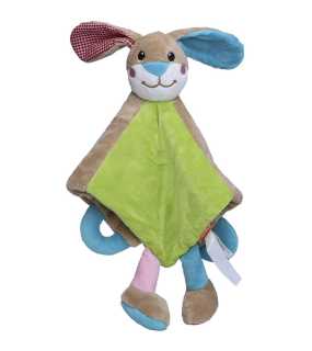 Plyšová hračka (MBW Cuddly blanket rabbit) > viacfarebná
