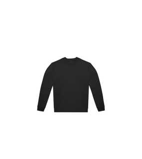 Unisex mikina (B&C ID.222 Crew) > čierna > L