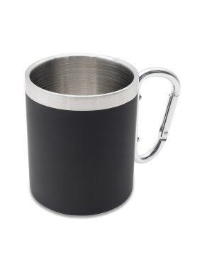 Hrnček z nerezovej ocele 300 ml  > čierna
