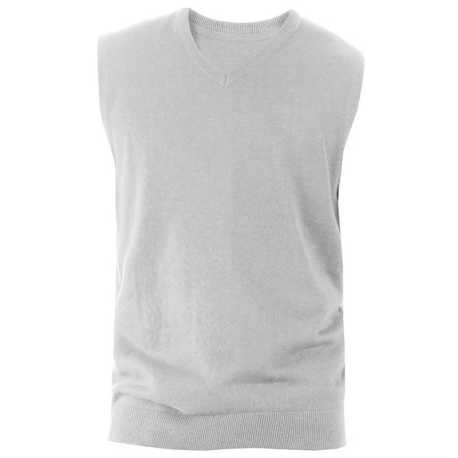 Pánsky sveter (KARIBAN MENS SLEEVELESS JUMPER) > šedá (melange) > 3XL