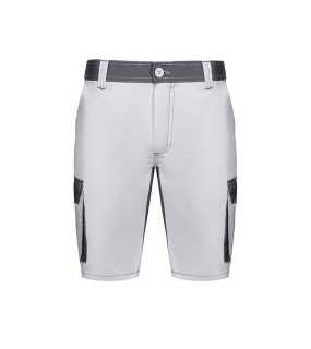 Pánske krátke nohavice (VELILLA TWO-TONE SHORTS) > biela / šedá > 52