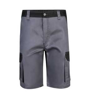 Pánske krátke nohavice (VELILLA TWO-TONE SHORTS) > šedá / čierna > 46