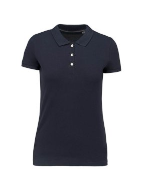 Dámska polokošeľa (Kariban LADIES' SUPIMA® SHORT SLEEVE POLO SHIRT) > modrá (navy) > XS
