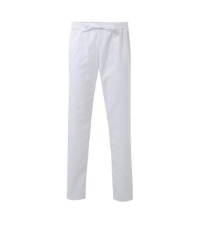 Pánske nohavice (VELILLA SCRUB TROUSERS) > biela > L