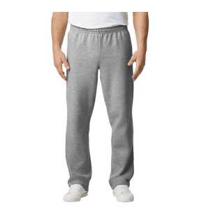 Pánske tepláky (Gildan HEAVY BLEND™ ADULT OPEN BOTTOM SWEATPANTS) > šedá (sport) > M
