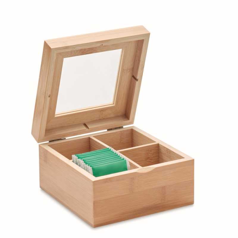 Krabica na čaj > hnedá (wood)