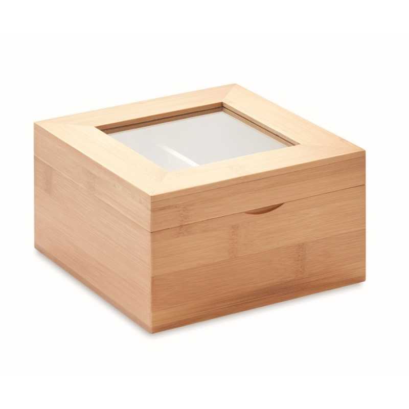 Krabica na čaj > hnedá (wood)
