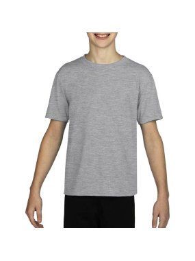Detské tričko (GILDAN PERFORMANCE YOUTH T-SHIRT) > šedá (sport) > XS