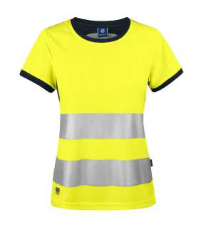 Dámske tričko (PROJOB T-SHIRT WOMEN EN ISO 20471-CLASS 2/1) > žltá / čierna > L