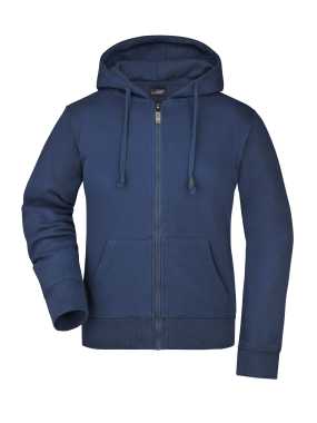 Dámska mikina (JN Ladies' Hooded Jacket) > modrá (navy) > M