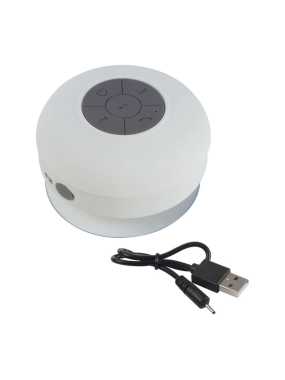 Bluetooth reproduktor do kúpeľne > biela