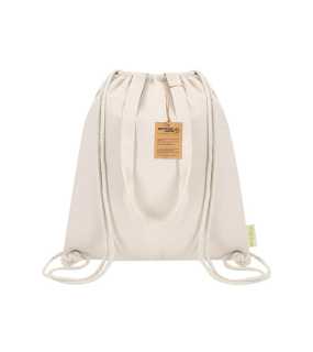 Vrecko so šnúrkami > prírodná