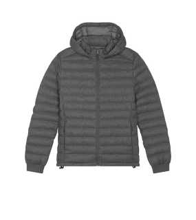 Pánská bunda (STANLEY/STELLA Stanley Voyager Wool-Like) > šedá (deep metal heather) > L