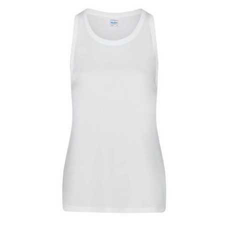 Dámske tielko (Just Cool WOMEN'S COOL SMOOTH SPORTS VEST) > biela (arctic) > L