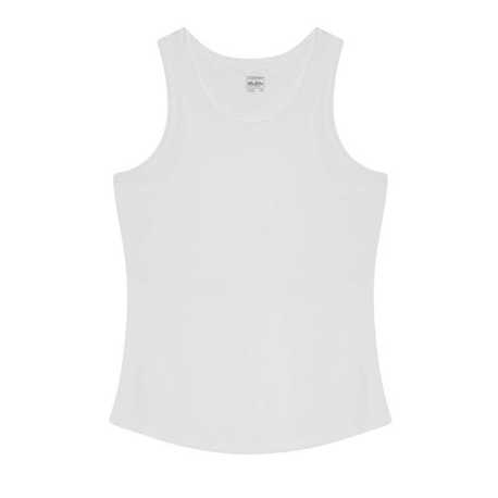 Dámske tielko (Just Cool WOMEN'S COOL SMOOTH SPORTS VEST) > biela (arctic) > L