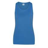 Dámske tielko (Just Cool WOMEN'S COOL SMOOTH SPORTS VEST) > modrá (sapphire) > M