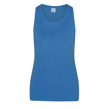 Dámske tielko (Just Cool WOMEN'S COOL SMOOTH SPORTS VEST) > modrá (sapphire) > M