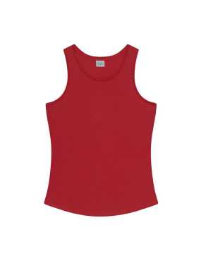 Dámske tielko (Just Cool WOMEN'S COOL SMOOTH SPORTS VEST) > červená (fire) > XS