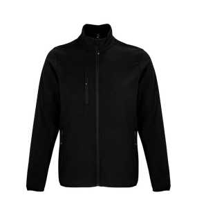 Pánska bunda (SOL'S FALCON MEN - SOFTSHELL ZIP JACKET) > čierna > S