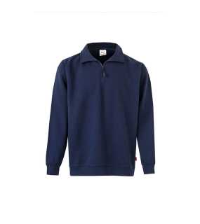 Pánska mikina (VELILLA QUARTER ZIP SWEATSHIRT) > modrá (navy) > XS