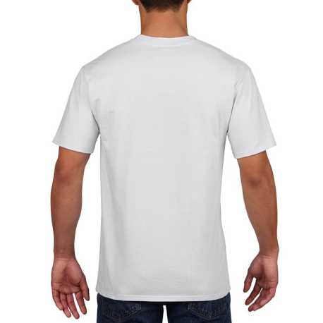 Unisex tričko(GILDAN PREMIUM COTTON ADULT T-SHIRT) > biela > M