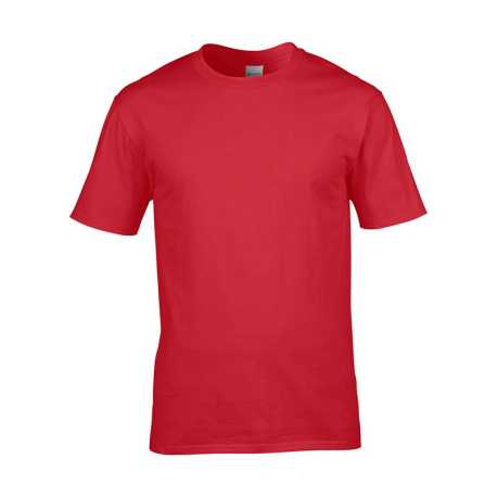 Unisex tričko(GILDAN PREMIUM COTTON ADULT T-SHIRT) > červená > 2XL