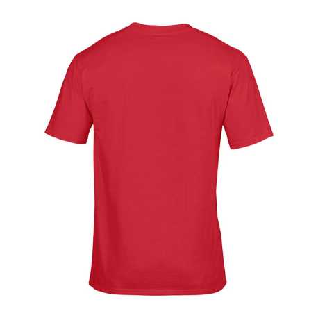 Unisex tričko(GILDAN PREMIUM COTTON ADULT T-SHIRT) > červená > 2XL