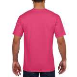 Unisex tričko(GILDAN PREMIUM COTTON ADULT T-SHIRT) > ružová (heliconia) > 2XL