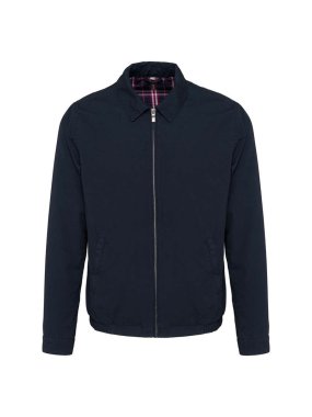Pánska bunda (Kariban HARRINGTON BLOUSON JACKET) > modrá (navy) > L